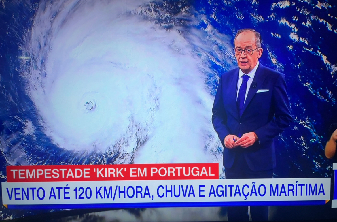 Tempestade Kirk aproxima-se e Proteção Civil deixa alguns conselhos à população – Cidade Hoje