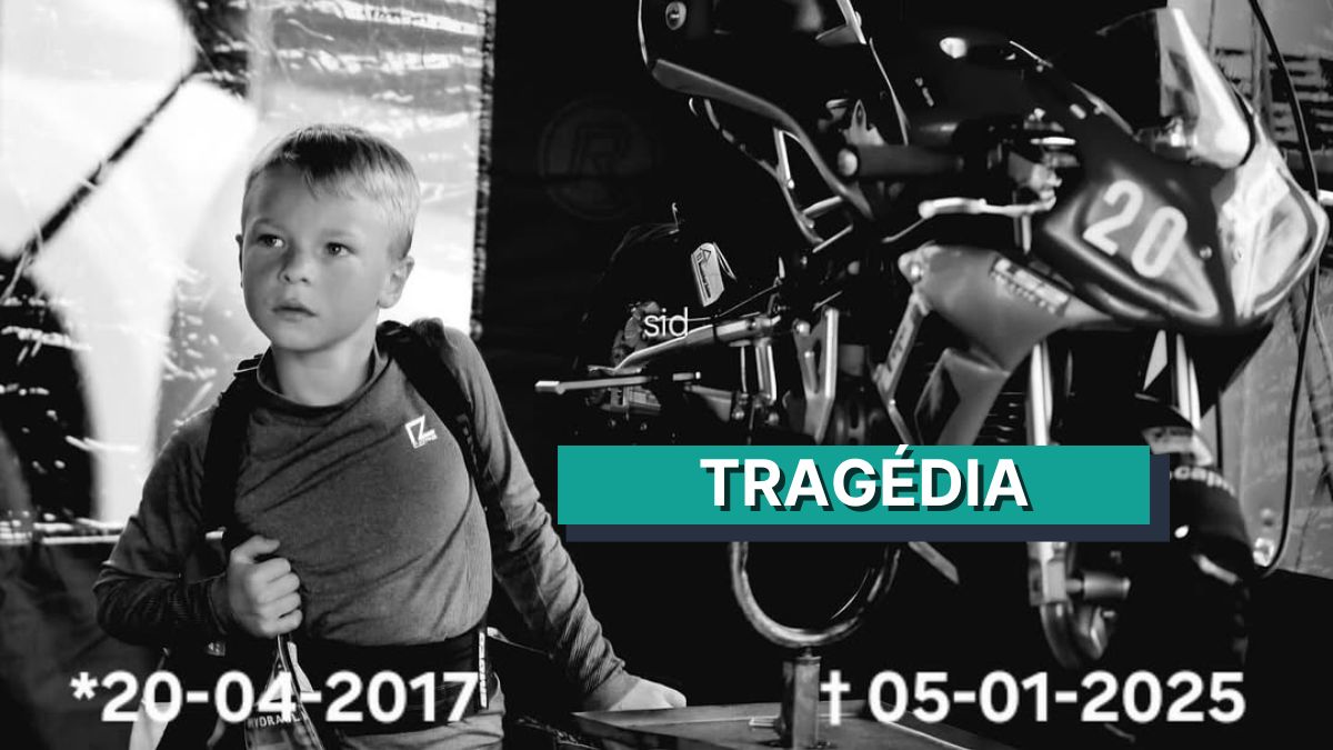 Tragédia no desporto: Sid Veijer, criança prodígio do motociclismo, morre aos 7 anos